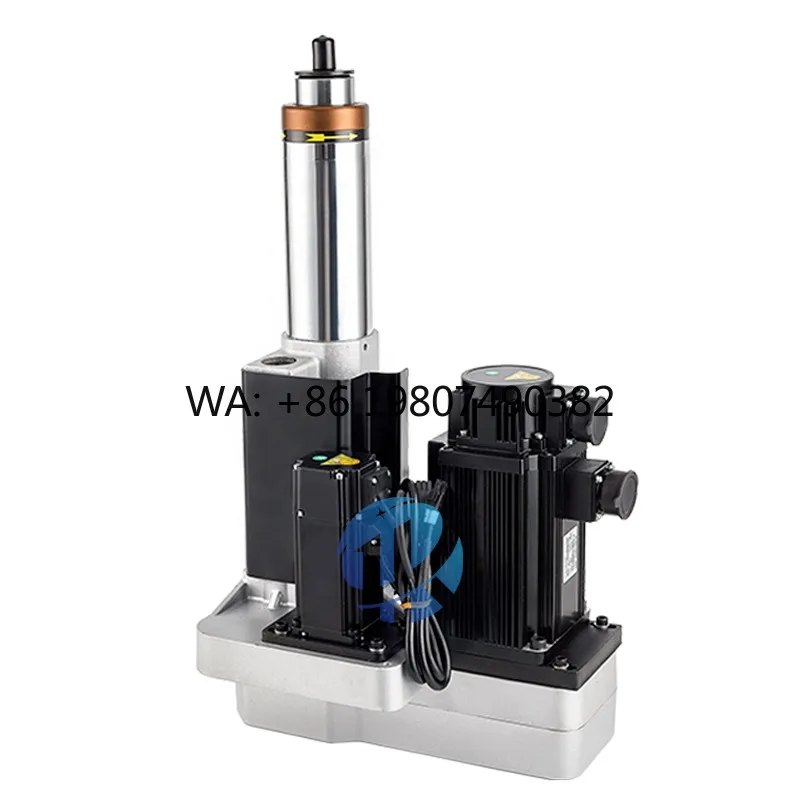 Adjustable 0-3000RPM Servo Small Drilling Machine Spindle Head Automatic Gear Engine for Steel Iron Aluminum Processing