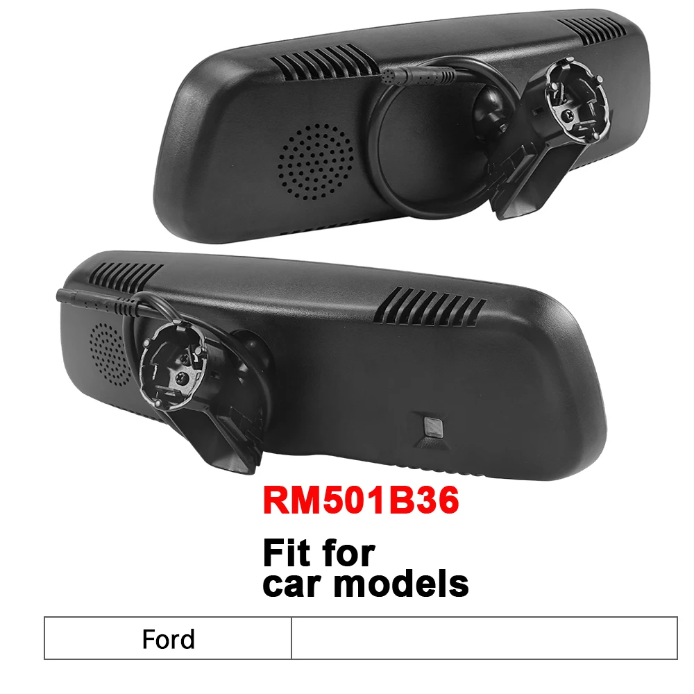 Carsanbo 5.1 inch Rearview Mirror Monitor OEM Integrated Bracket Night Vision Car Monitor High Definition 720P Multimedia