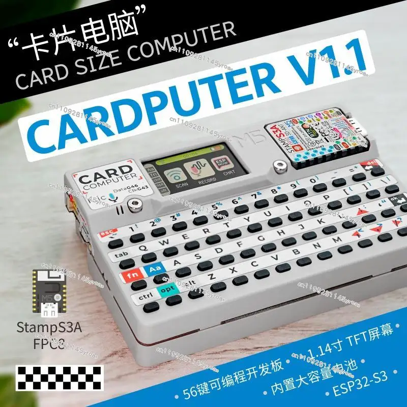 For Cardputer-Adv 56-key Programmable Card Computer Stamp-S3A