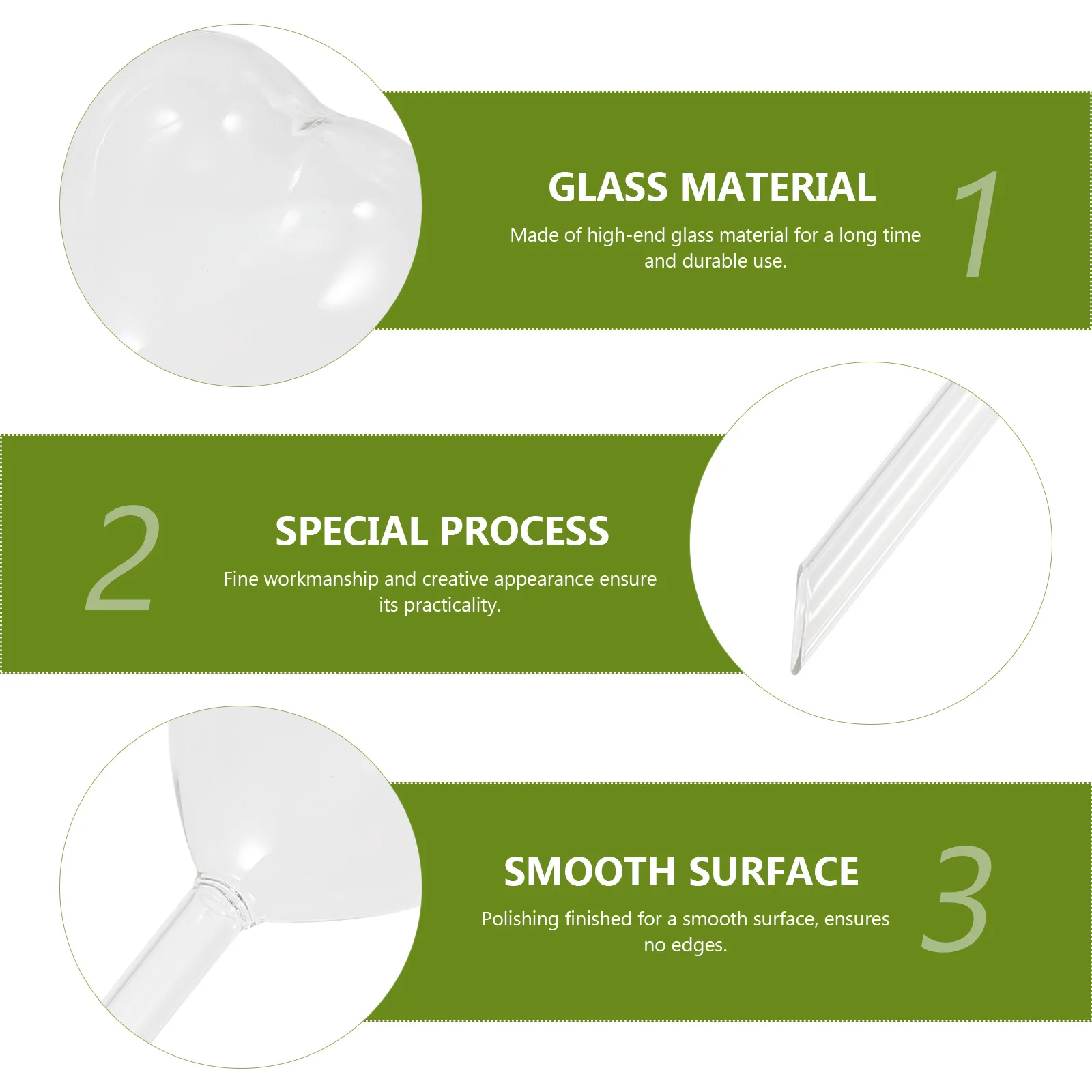 جهاز سقي أوتوماتيكي لمبة سقي ذاتية زجاجية للنباتات أداة ري حديقة الزهور بالتنقيط لوازم البستنة #2