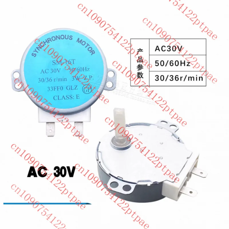 ^^ New applicable flat-panel For Galanz microwave oven synchronous motor SM-16T light wave furnace stirring motor 30V flat shaft