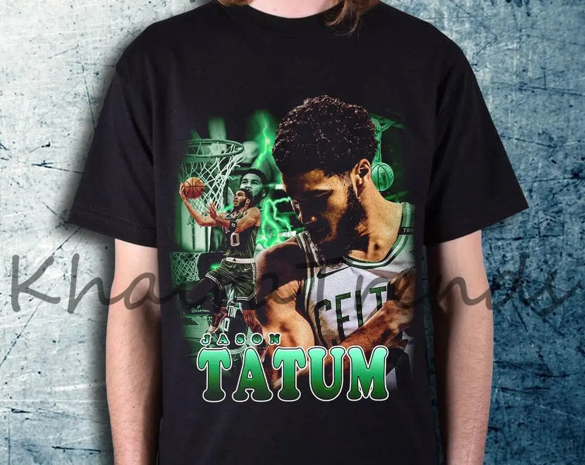 Jason Tatum Basketball T Shirt Rap 90s Retro Casual Men Women T-Shirt