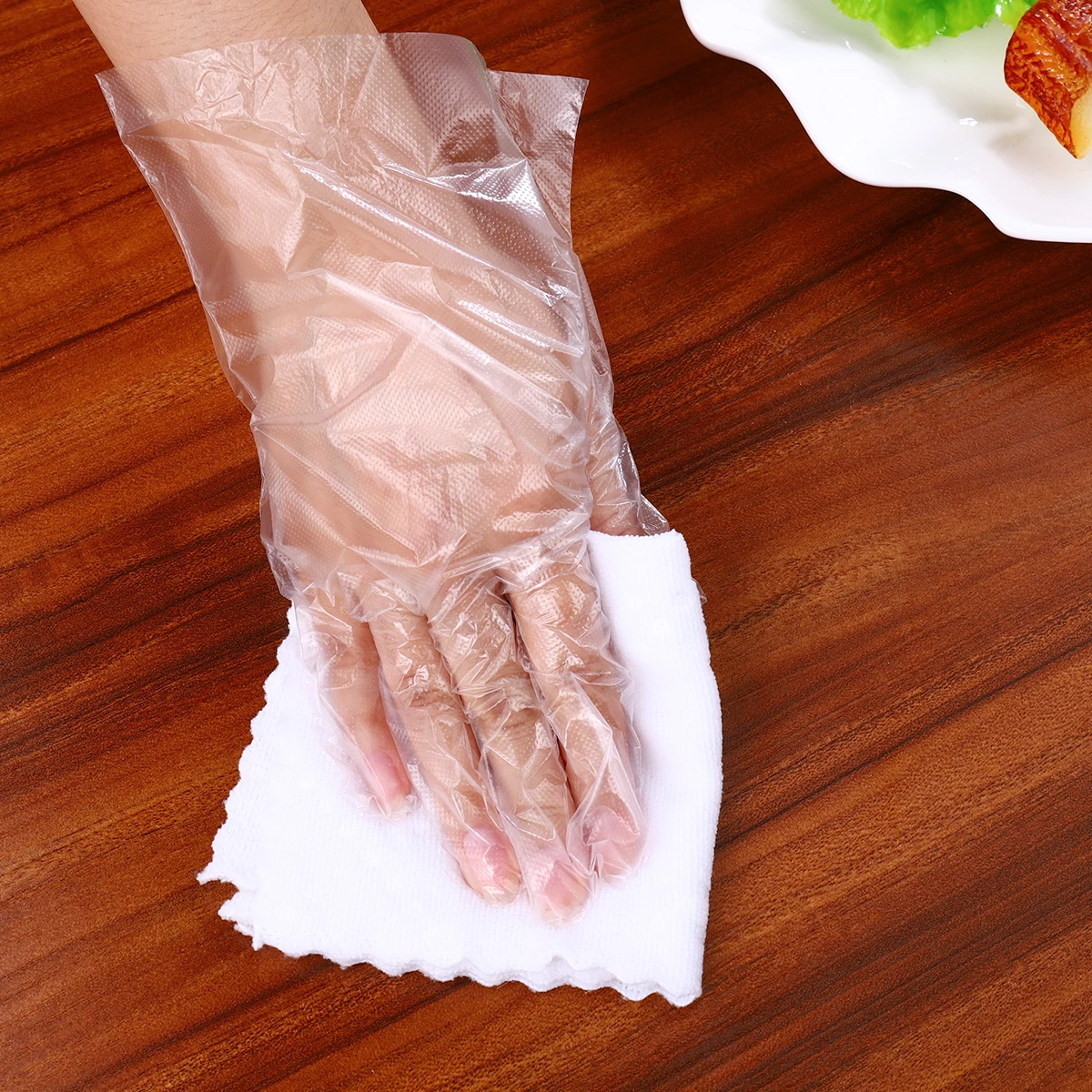 

Disposable gloves Polyethylene gloves Plastic gloves Safety gloves