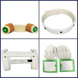 Hot Anime Asui Tsuyu Telescope Headdress Belt Armor Gloves Cosplay Props For Halloween Carnival Party Events