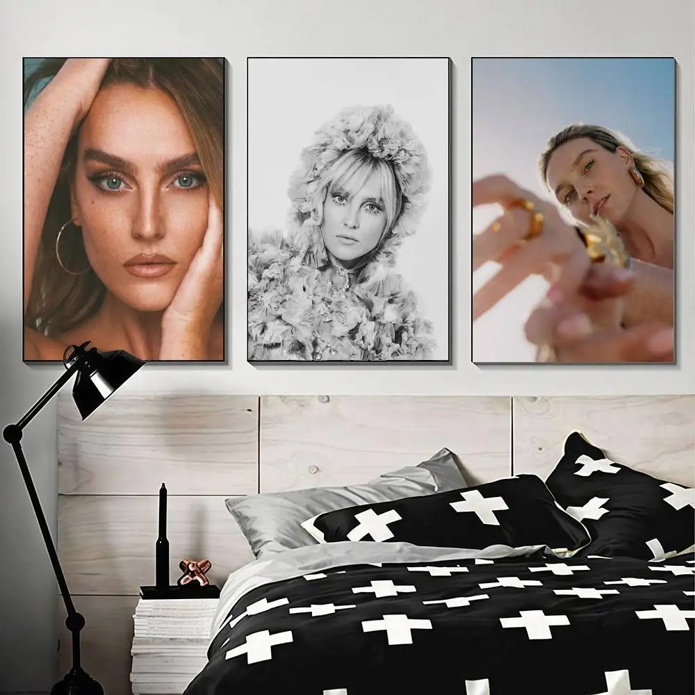 singer Perrie Edwards Woman In Love Exquisite and stylish themed posters sticker, suitable for decorating living rooms and cafes