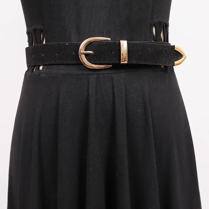 المرأة موضة فو الجلد المدبوغ بولي Leather الجلود فستان Cummerbunds الكورسيهات حزام أحزمة الديكور حزام ضيق R2572