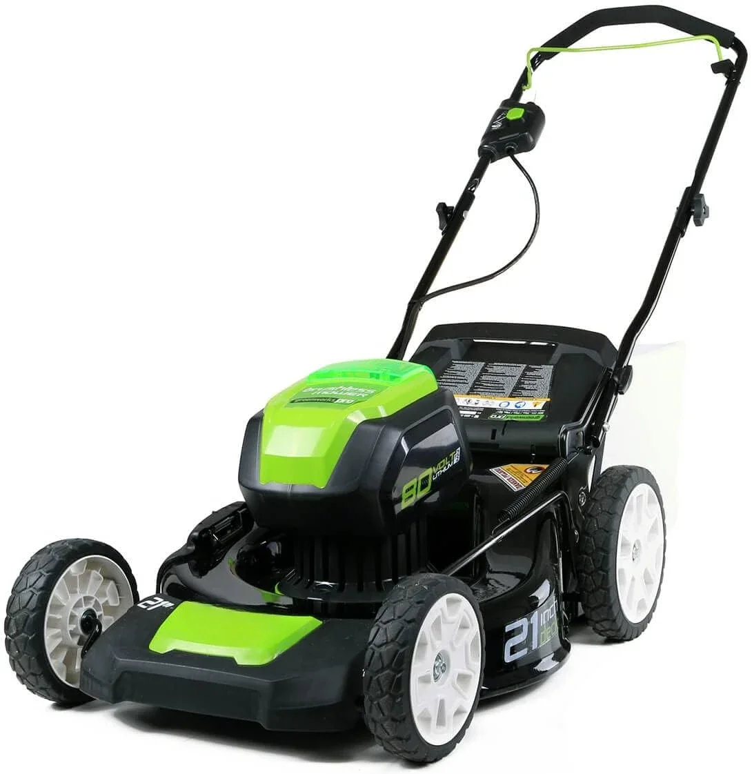 

80V 21" Brushless Cordless (Push) Lawn Mower (75+ Compatible Tools), 4.0Ah Battery and 60 Minute Rapid Charger Included