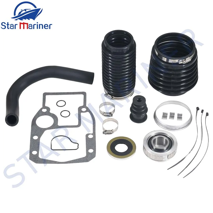 

3854127 Комплект сильфонов для Volvo Penta SX OMC Cobra Drive, комплект подшипников карданного сильфона выхлопной системы 911826 3854127 3841481 3850426