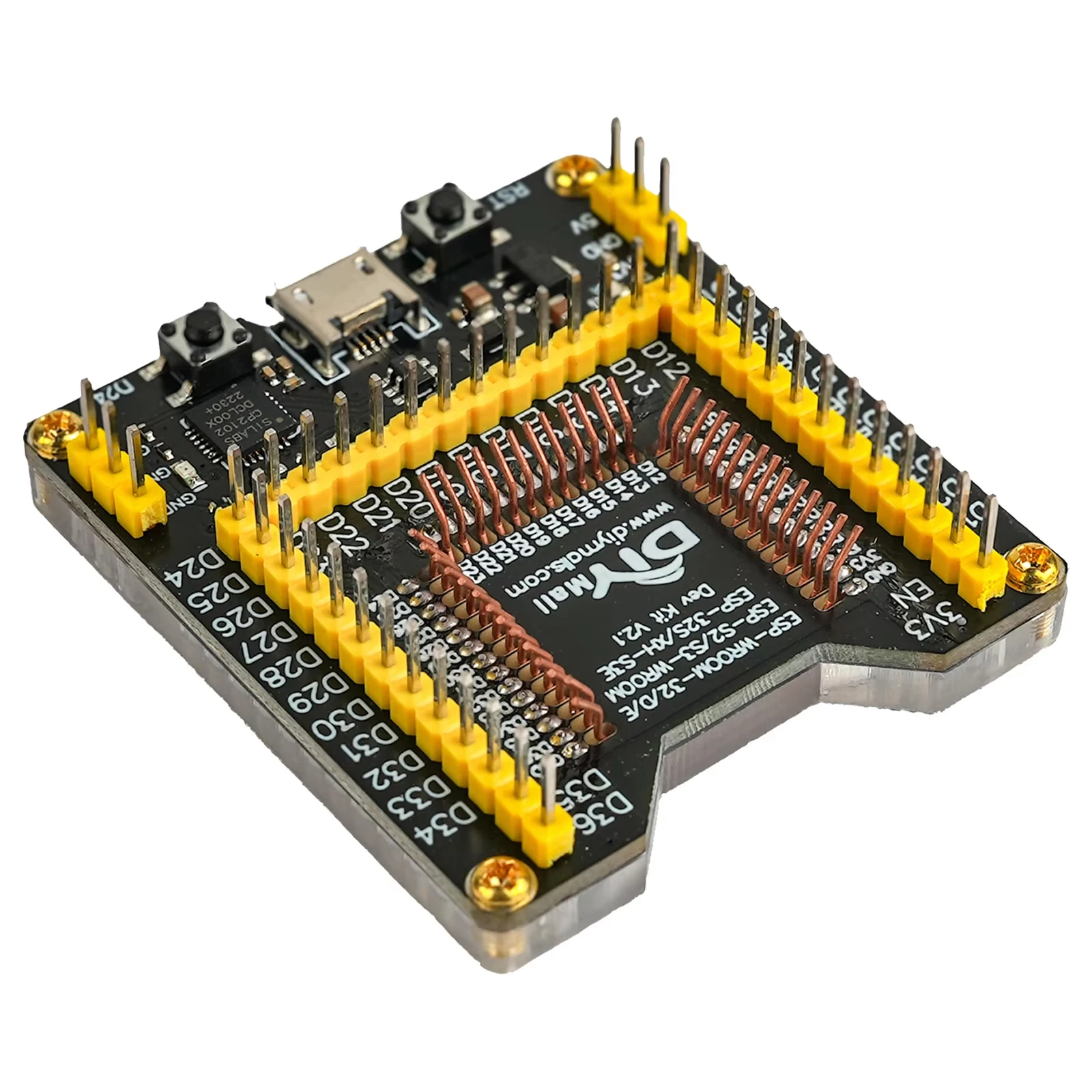 Nuova scheda di test del modulo di programmazione ESP32 Scheda di sviluppo del sistema di dispositivi di masterizzazione (senza modulo)