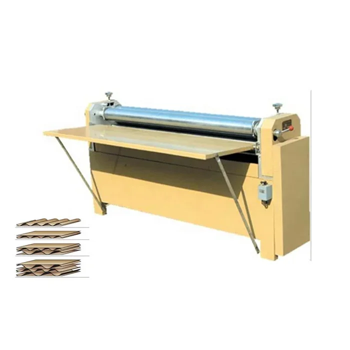 BJ High Performance 1600/1800/2000 Manual Sheet Pasting Machine Gluer Machine for Gluing Corrugated Cardboard