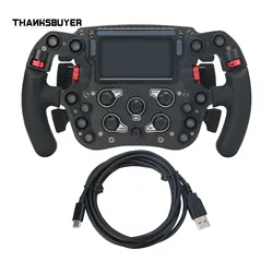 For Simagic FX PRO Formula Steering Wheel Carbon Fiber SIM Racing Steering Wheel with 4.3