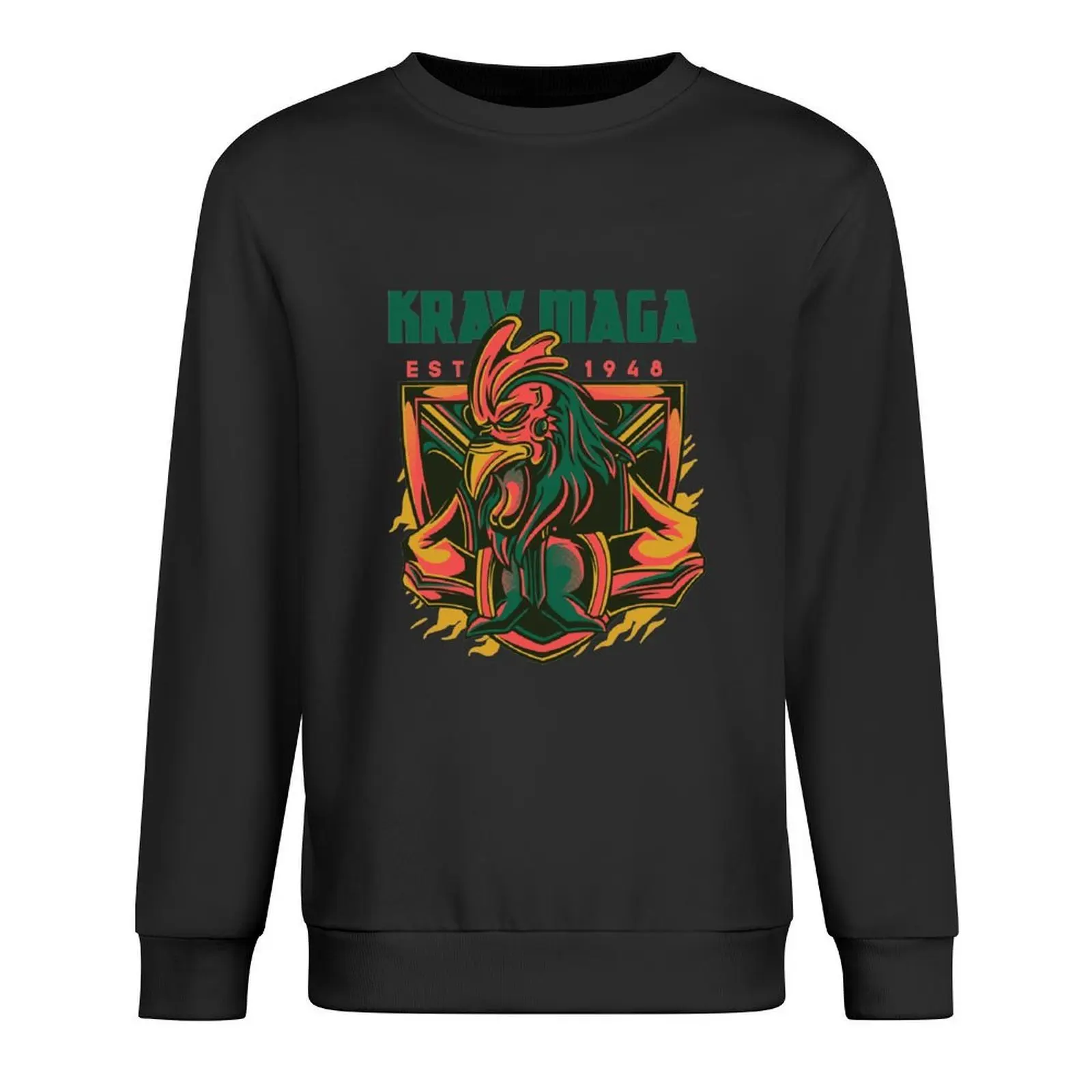 

Copy of Kickass Cool Krav Maga Rooster Design Pullover blouse men's winter sweater men clothes men wear sweatshirt men
