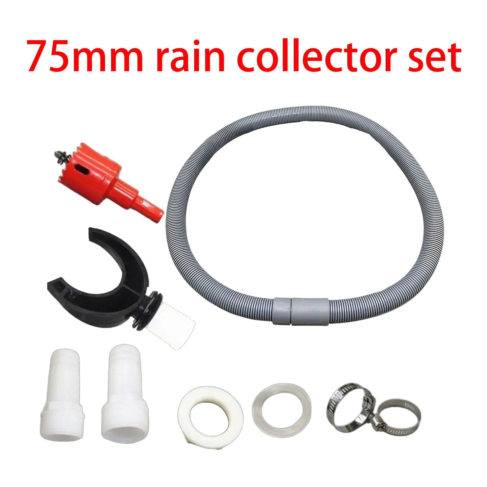 Rain Water Catching System Easily Connects rain Diverter Connection Kits Rain Barrel Connector Kits for Outdoor Chores Roof