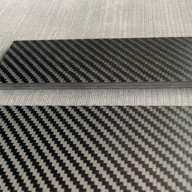 Thickness 0.5-5MM 94X242mm 3K Surface Twill Matte Carbon Plate Panel Sheets Fiber Plate Carbon Fiber Board