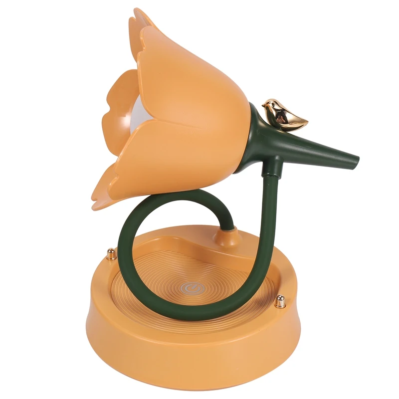 Flower LED Desk Lamp Student Bedroom Lighting Contact Eye Protection USB