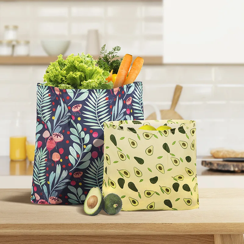 

Organic Beeswax Food Wraps - Reusable Washable Eco-Friendly Kitchen Storage (Waterproof, Anti-Bacterial, Zero Waste Essential)