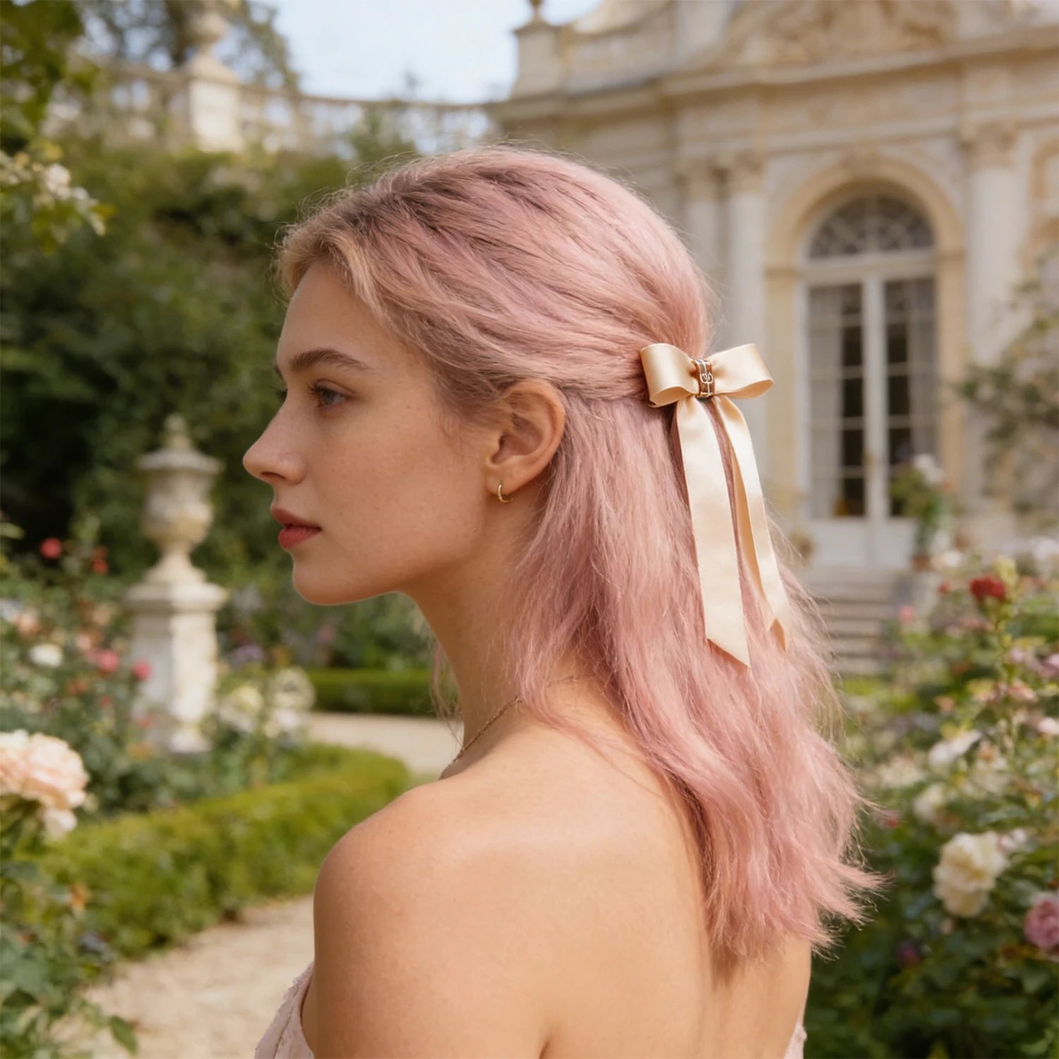 

Unique niche versatile fashion creative new bow magnetic hair clip butterfly magnetic hairpin Elegant Hair Accessories for Women