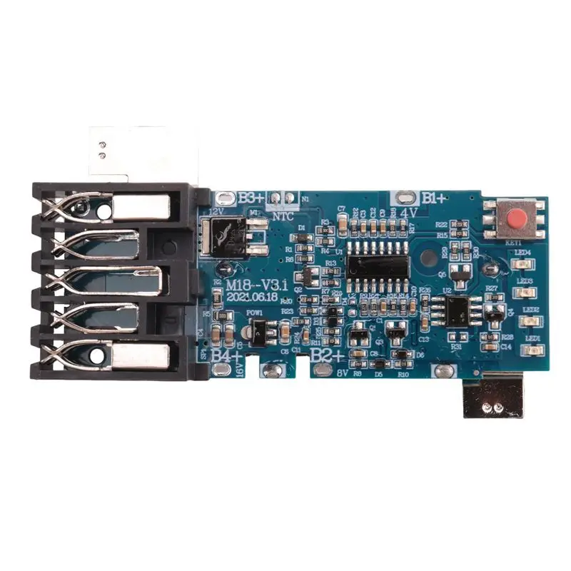 N82R 8X M18 Battery PCB Board Charging Protection Circuit Board For 48-11-1815 M18 18V 1.5Ah 3.0AH 5Ah 6Ah