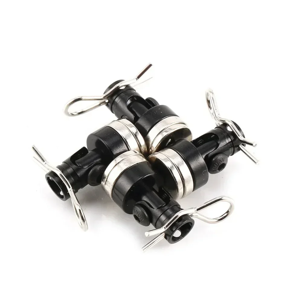 4PCS RC Car Body Posts Magnet Invisible Fixed Mount with Clip for 1/10 Traxxas Axial TRX4 SCX10 D90 HSP Tamiya Body Mount Clips