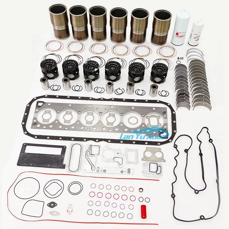 Machinery Engine Parts Main Repair Kit 4376175 5393815 Excavator QSX15 ISX  Engine Overhaul Kit 4352290