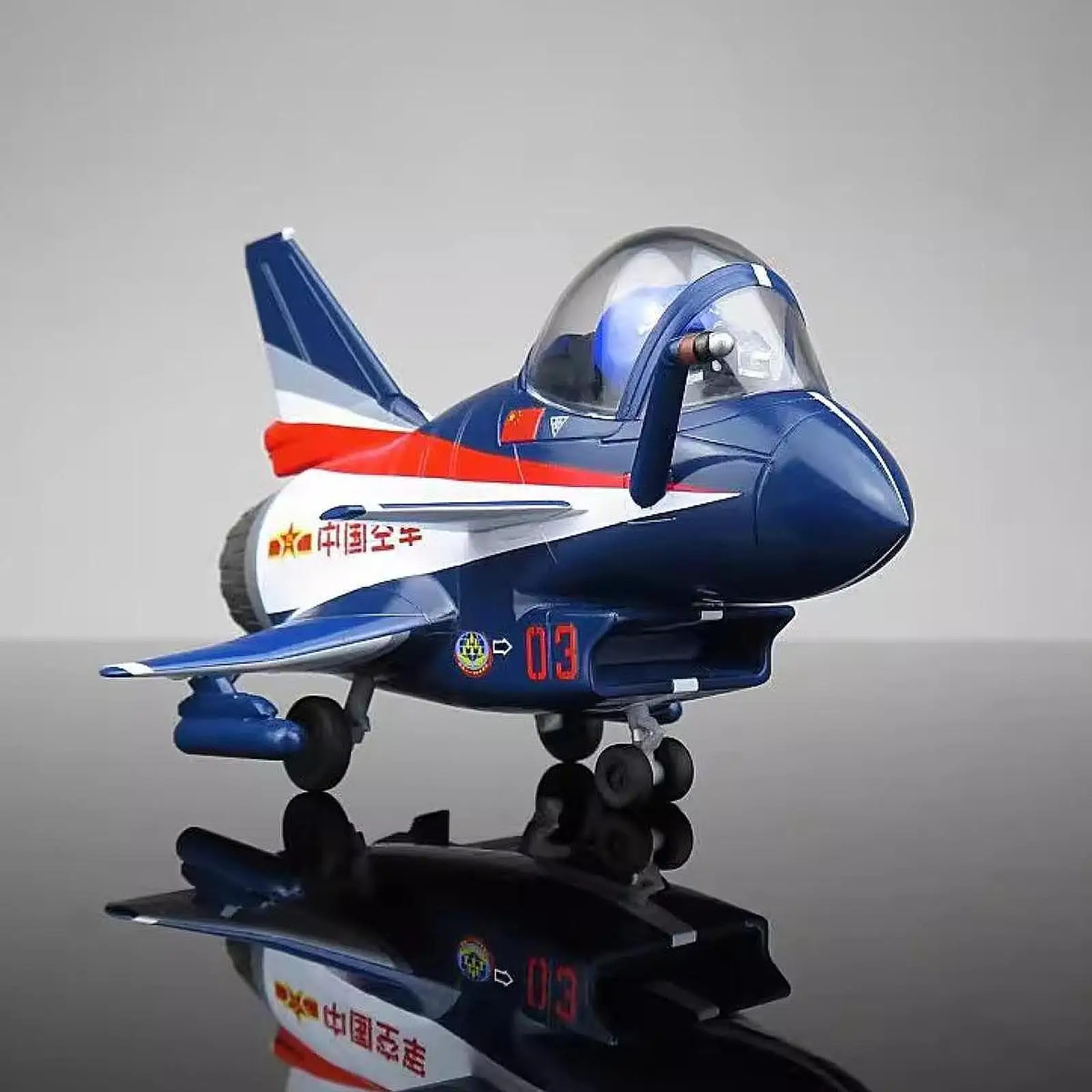 

Plane Model Toy Desktop Decor for Collection and Displays 4D Puzzle Aircraft Model Kit DIY Fighter Model for Kids Boys Children