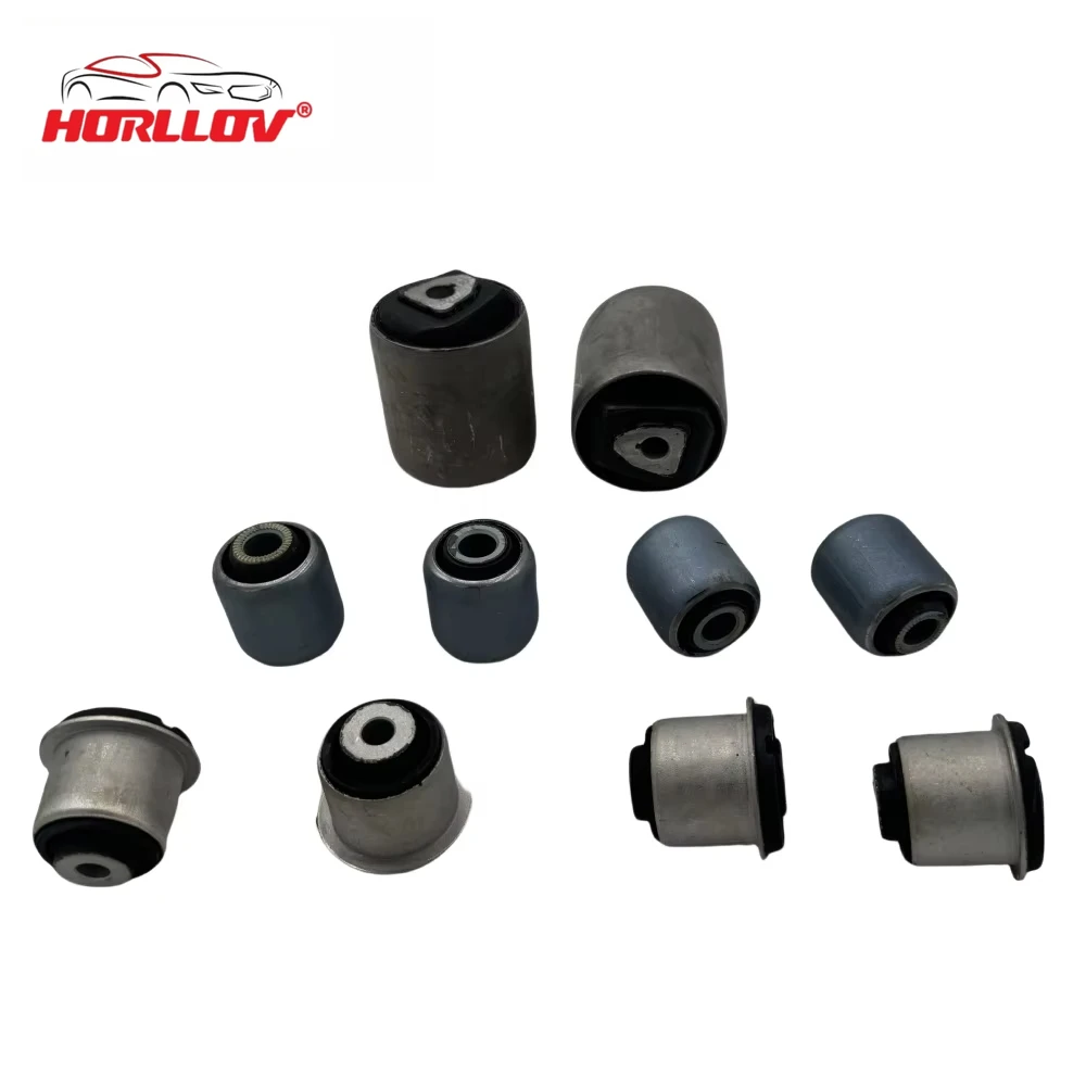 

Ten Set of Upper Lower Control Arm Bushings for BMW X5X6E70 E71 E72 31106778015 31126851693 Front Rear Suspension 10 PCS Kit