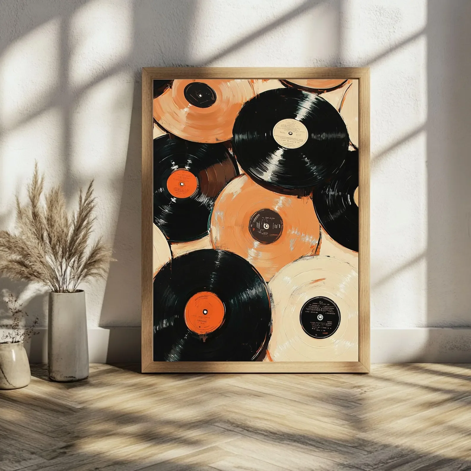 لوحة فنية جدارية انتقائية من Vintage Record، فن عصري، قابلة للطباعة الرجعية، مطبوعات غريبة الأطوار، ملصق موسيقي، تنزيل الفينيل، سجلات الفينيل، Di