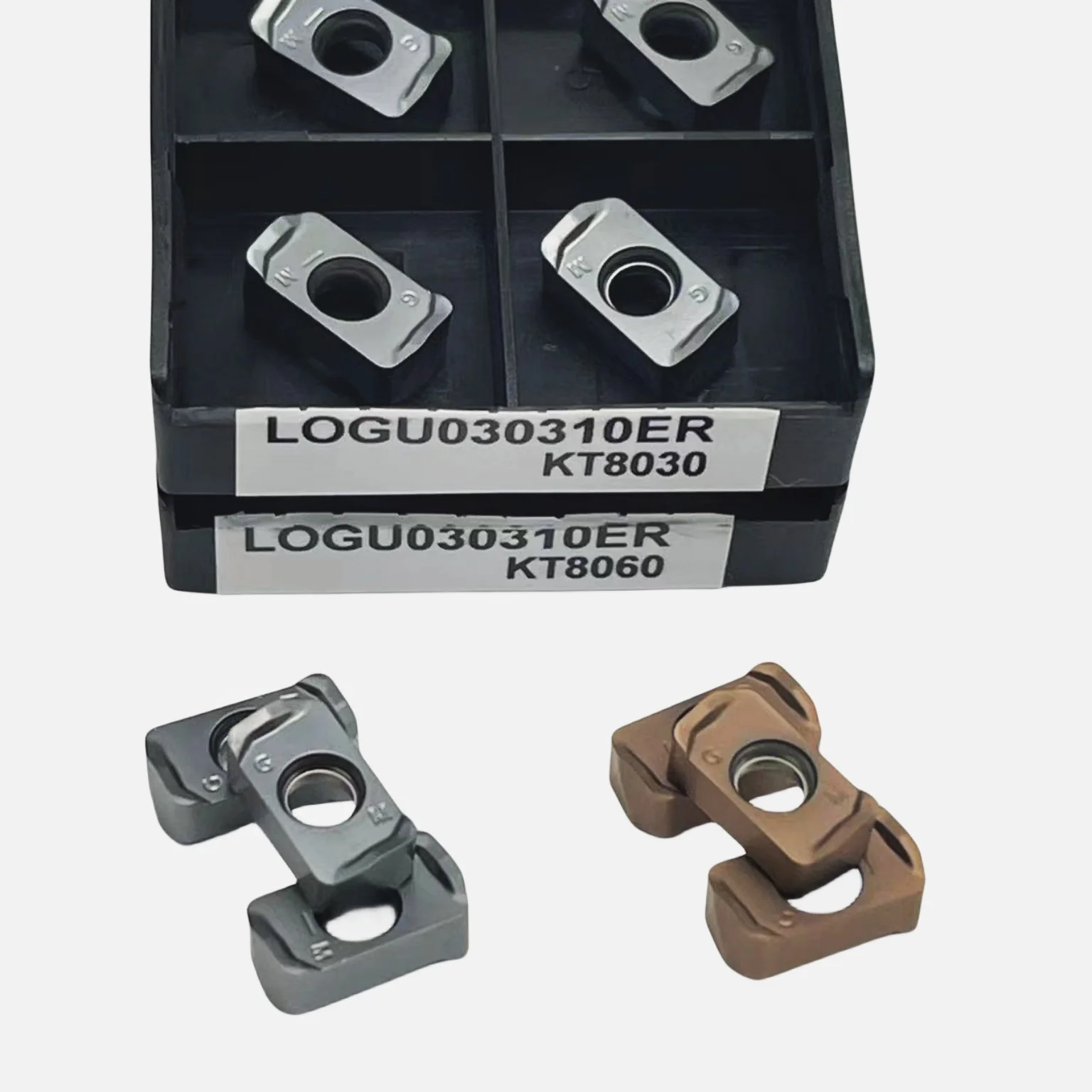 LOGU030310ER-GM YBG205 LOGU030310ER High quality fast feed milling cutter insert made of hard alloy