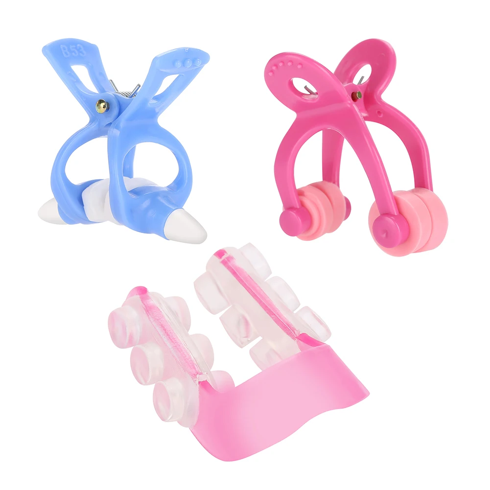 3pcs Nose Shaper Massager Clip Straightening Beauty Clip Nose Up Clip Correction Set New Nose Shaper Face Beauty Care Tools