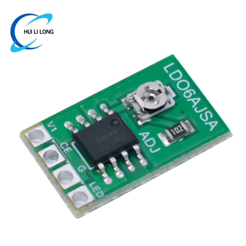 LD06AJSA/B 30-1500MA Регулируемый светодиодный драйвер постоянного тока 3,3 В 3,7 В 4,2 В 5 В Плата управления ШИМ Модуль понижающего питания