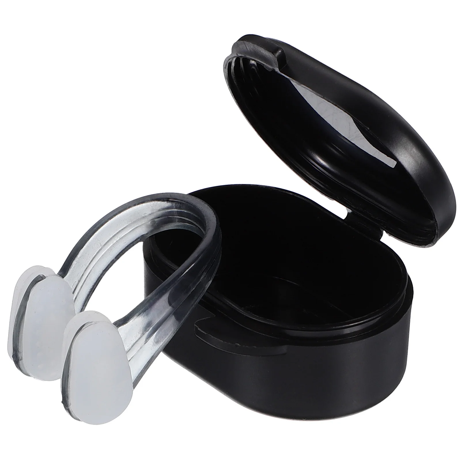

Swimming Nose Clip Black Padded Nose Protector Antiskid Stable Training Diving Pool Accessories Comfortable Reusable
