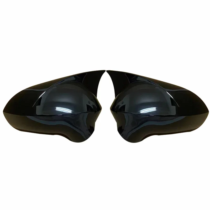 Add on / Replce Side RearView Mirror Cover Caps Black Carbon Look for Seat Leon MK2 1P facelift / Ibiza MK4 6J Exeo 3R 2008-2017