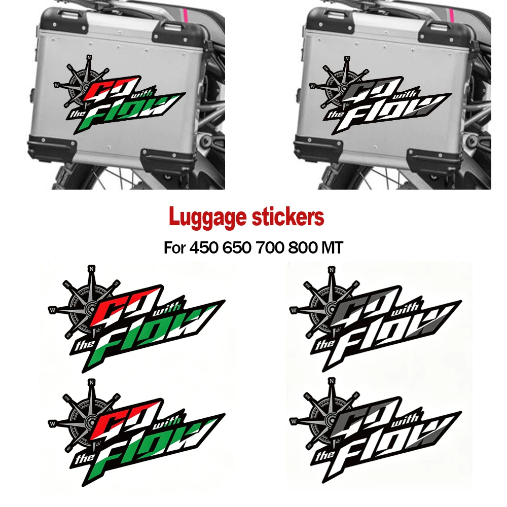 

For CFMoto 450MT 650MT 700MT 800MT 800MT-X 450 650 700 800 MT MT-X Motorcycle Luggage box stickers PVC Decoration Decals kit