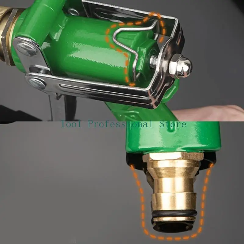 57QF High Pressure Water Spray Guns Washing Machine Watering Nozzle Sprinkler Foam Cleaning Water Sprinkler Home Garden Tool