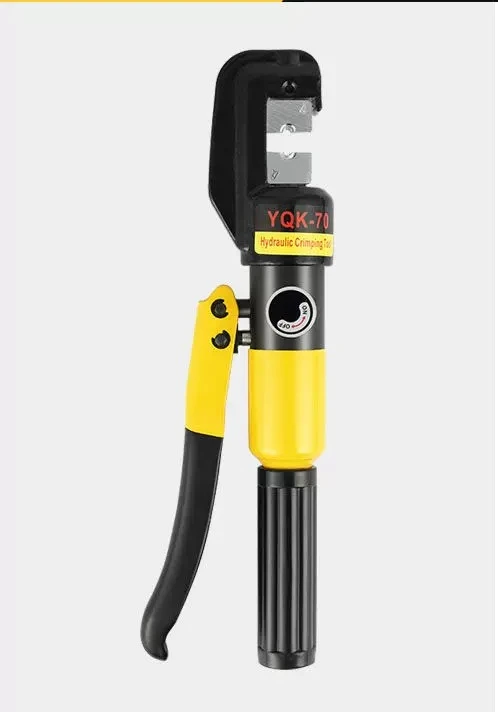 Hydraulic Crimping Tool Manual Hand Operated for Copper Aluminum Cable Lugs Crimper YQK70 120 240 300 Heavy Duty Portable