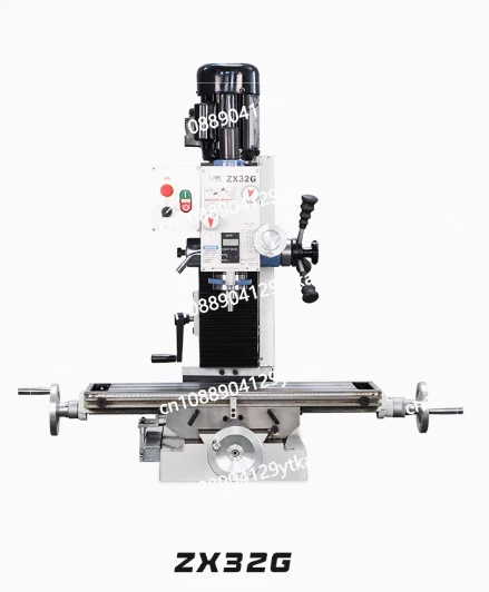 Small Industrial Grade Metal Tabletop Drilling and Milling Machine