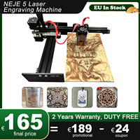 NEJE 5 CNC Laser Engraving Machine 40W-80W APP Control Laser Engraver DIY Wood Cutting Printer Cutter Tools with GRBL Lightburn