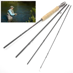 2.1M 7FT Fly Fishing Rod King Fisher Carbon Fiber Ultralight Weight Fly Fishing Rod Lake River Fly Rod Goods for fishing pesca