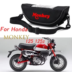 Saco de armazenamento do guiador para a motocicleta, saco de navegação, impermeável, Dustproof, Honda Monkey 125, Monkey 125z, acessório