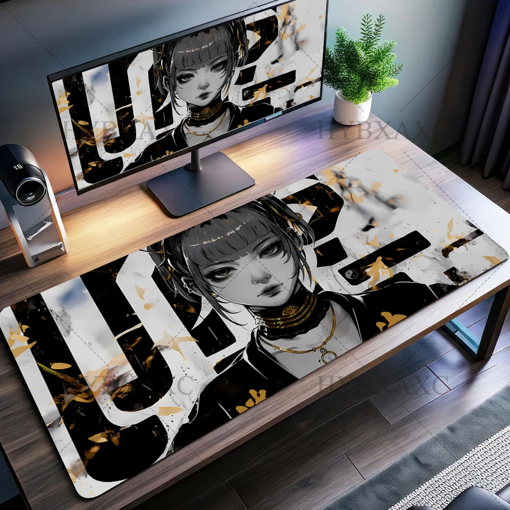 Game Premium Mouse Mat 45x40CM YUki Aim Speed Mousepad Gamer Professional Gaming E-Sports Mouse Pad Locking Edge Desk Mat