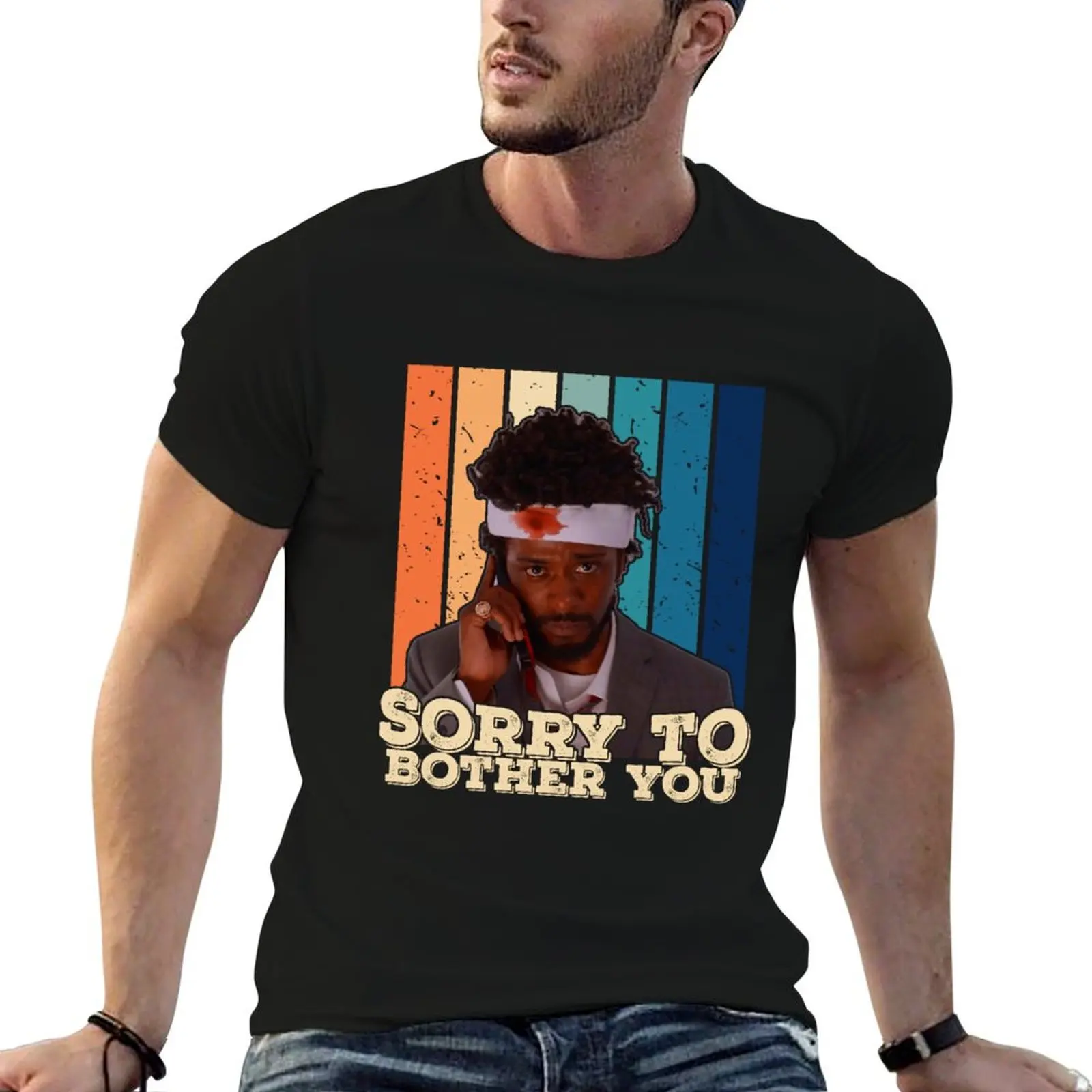 Sorry To Bother You T-Shirt Summer Casual Loose T-Shirt