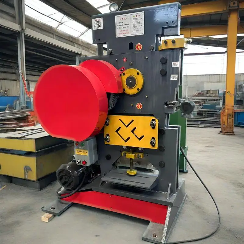 Factory Direct Delivery Electric Angle Steel Cutting Machine Multi-function Punching and Shearing Machine for Metal Processing