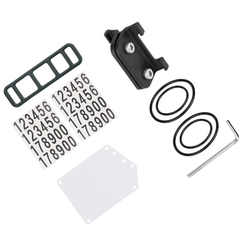 Bike triathlons racings Number Plate Mount Holder Cycling Plate Number Holder Bracket for Road Bicycles Cycling Parts image 3