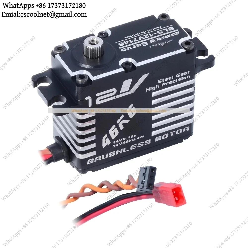 JS02 High Torque Servo JX BLS-12V7146 CLS-12V7346 46KG for RC Crawler Car Plane Helicopter