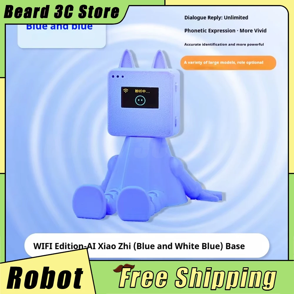 หุ่นยนต์ Xiaozhi Ai บทสนทนาอัจฉริยะหุ่นยนต์เสียงการสนทนาปรับแต่งเด็กหุ่นยนต์สหาย Deepseek ของขวัญคน