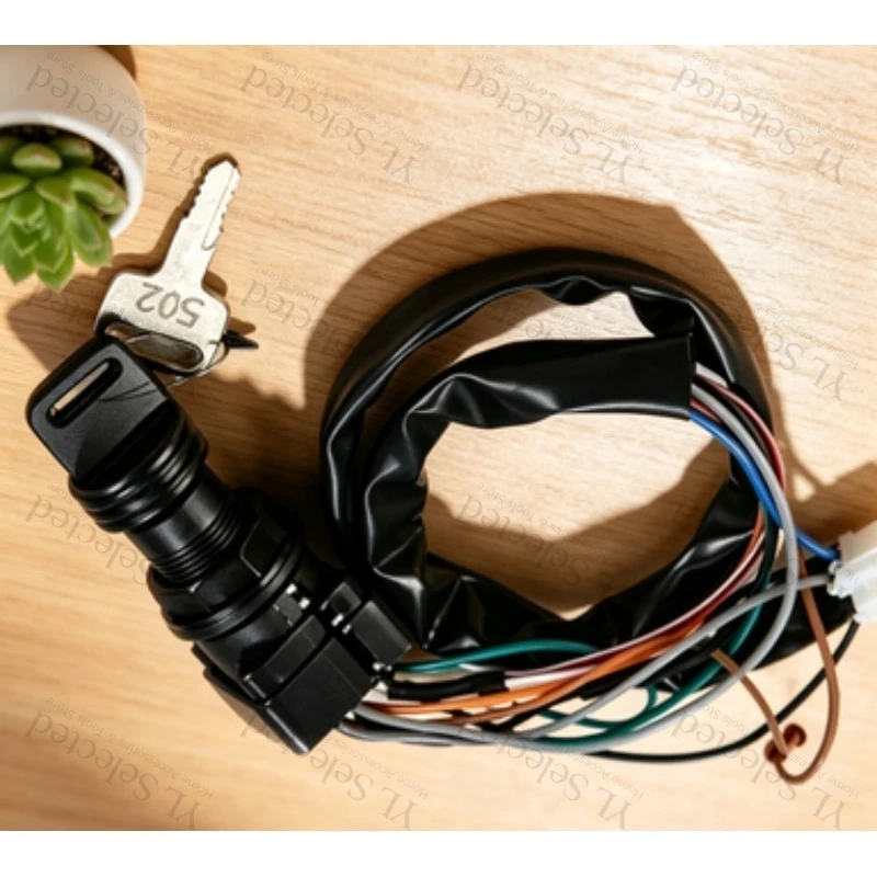 Suitable for Outboard Side Control Box Ignition Key Lock Assembly Replacement Part No.37110-93J02