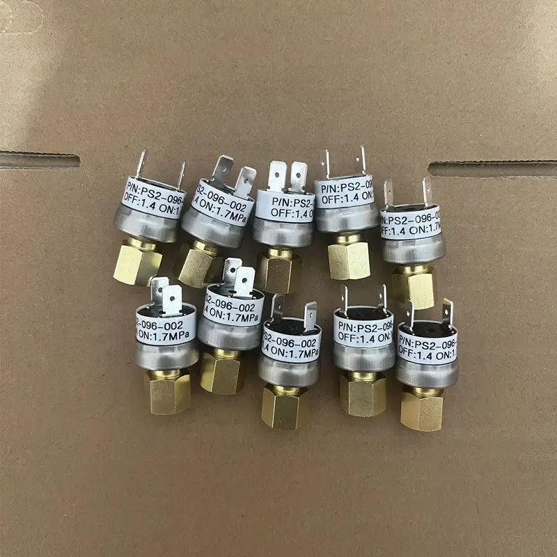 Drier Pressure Switch PS2-096-002 Fan Start-Stop Controller OFF 1.4 NO1.7 Silver