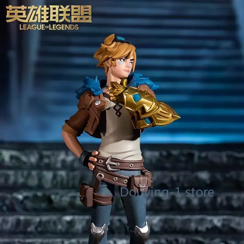 League of Legends LOL Explorer Ezreal مجموعة النحت المتوسطة لعبة Figurine.model الهدايا في الأوراق المالية