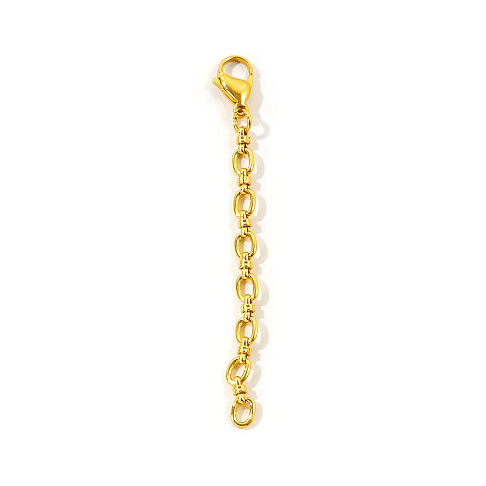 2 Stück 304 Edelstahl Strand-Bikini-Riemen-Clips Anhänger Schmuckherstellung Vergoldete Gliederkette Schmuck Großhandel – Detail 17