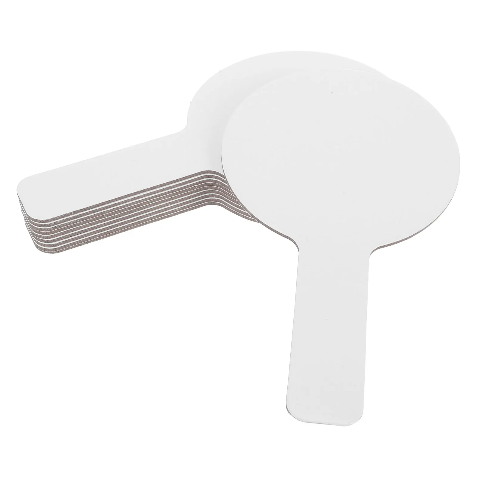 

10pcs Double-Sided Handheld Whiteboard Portable Small Dry Erase Boards For Kids Students Classroom Home School Use Mini Reusable